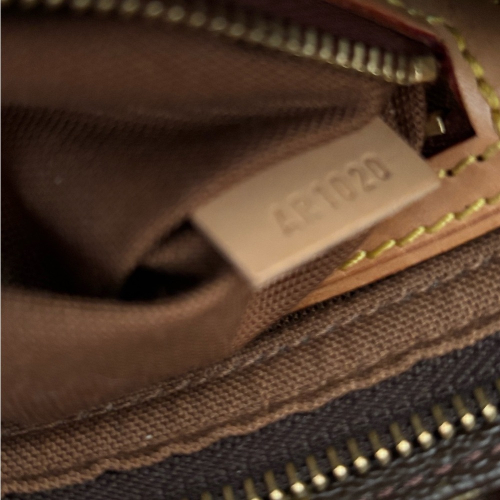 Louis Vuitton Monogram Canvas Crossbody Bag in Brown and Tan - Picture 3 of 15